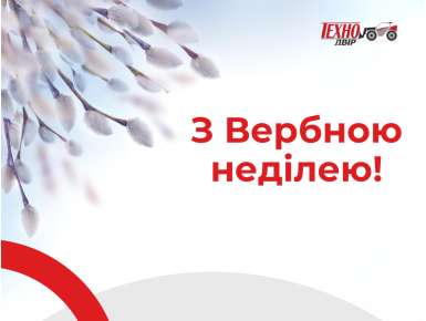 Вітаємо з Вербною неділею!