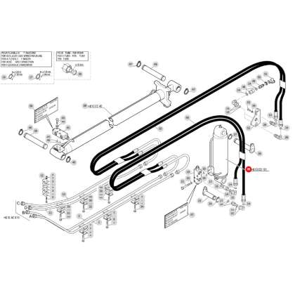 Hydraulic cylinder 252700