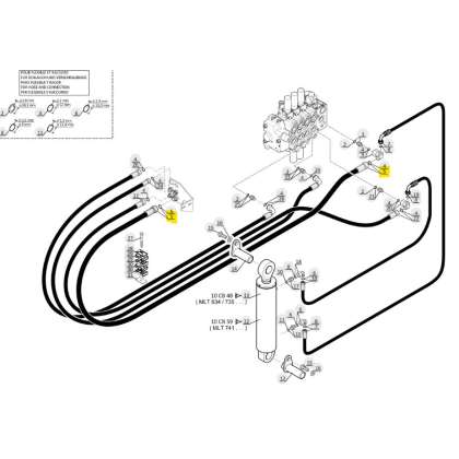 Hydraulic hose 290161