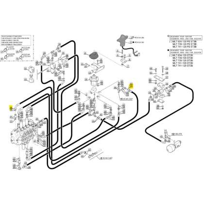 Hydraulic hose 290707