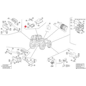 ECU control unit 52645181