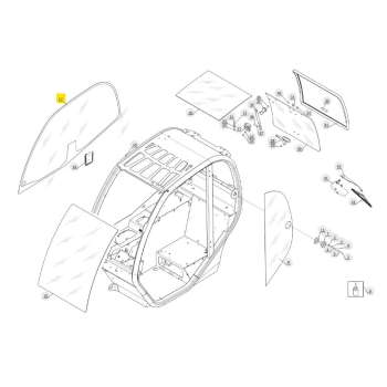Cabin glass 748123